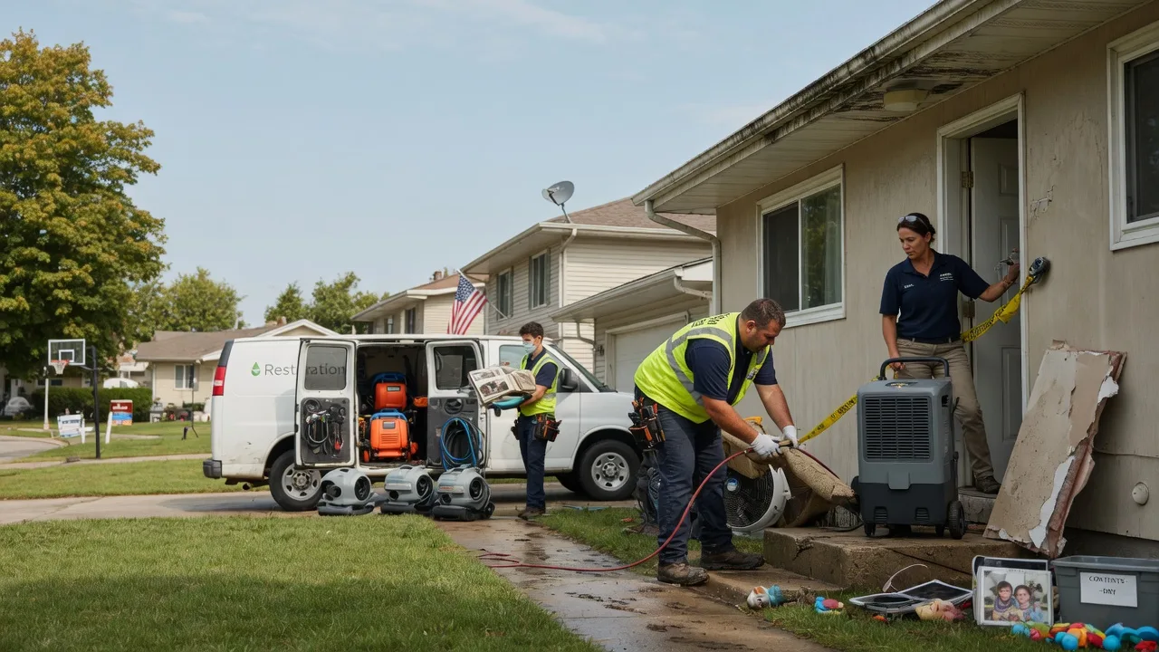 Water Damage Restoration in Arlington, IN near me